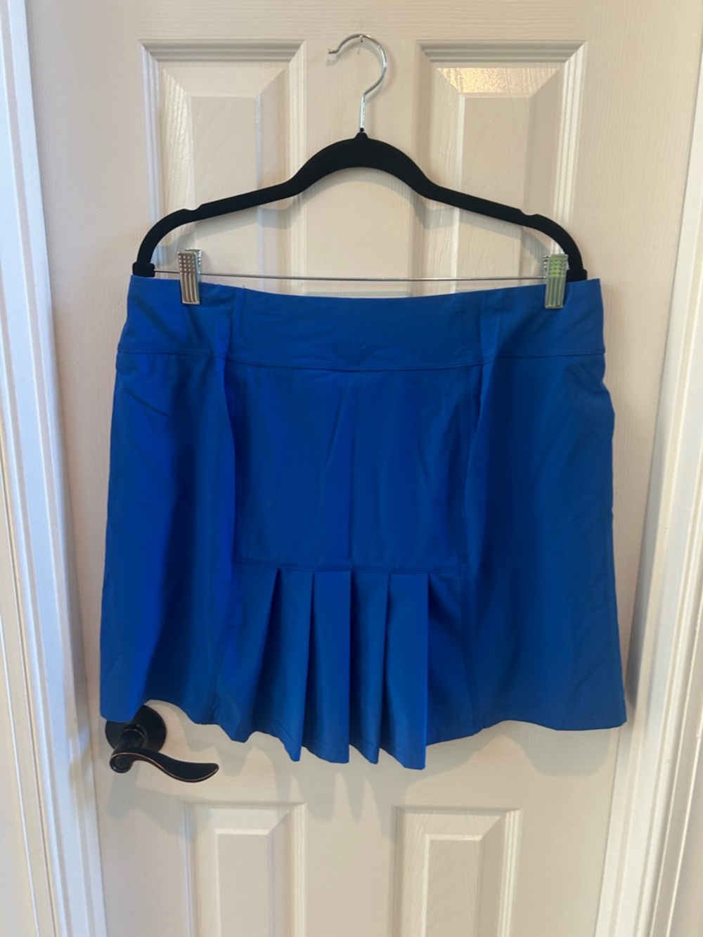 Jofit Bright Blue Pleated Athletic Skort
